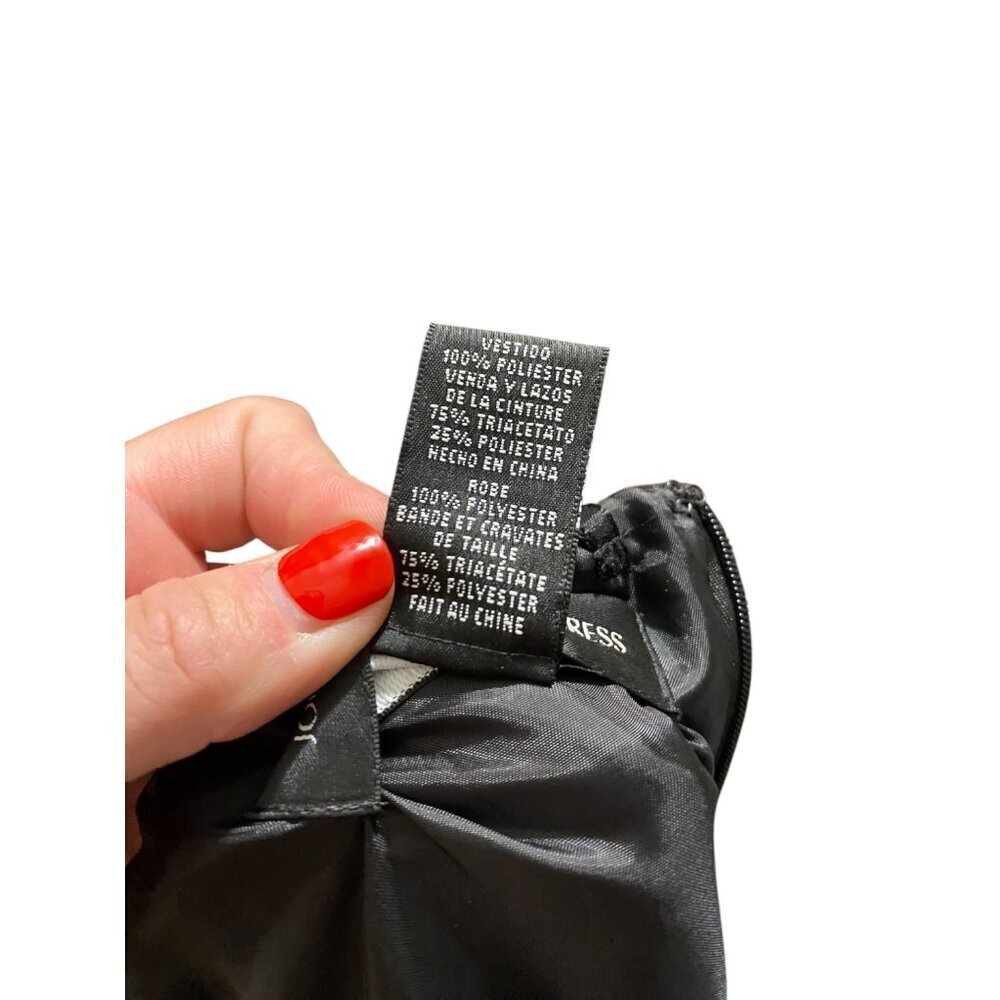 Black Halter Dress Size 4 - Picture 7 of 7